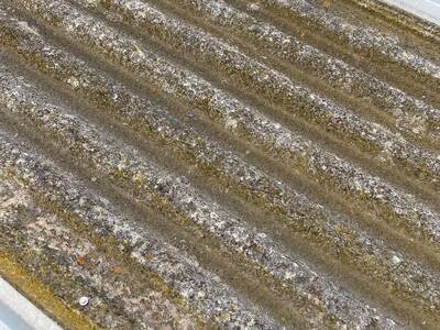 Кровля до чистки