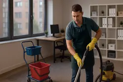 Утренняя уборка офиса фото1