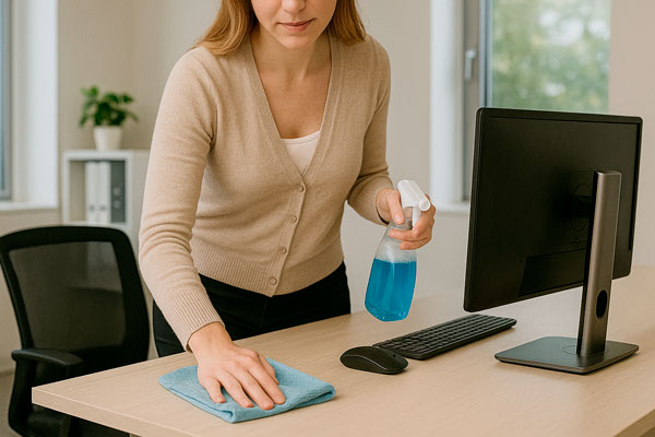 Уборка офиса: как поддерживать порядок на рабочем месте