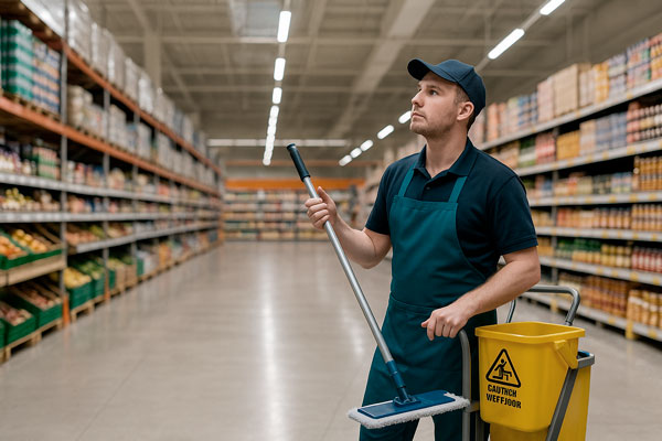 Клининг гипермаркетов фото