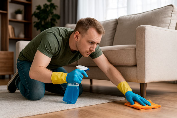 Невидимые зоны во время уборки, о которых все забывают