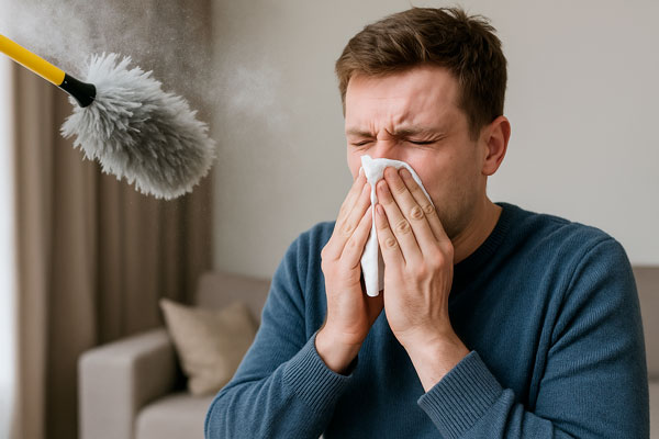 Влияние пыли на организм человека